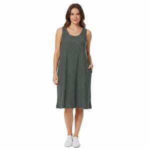 Bkrive Women's Sleeveless Eyelet Mini Swing Dress with Pockets
